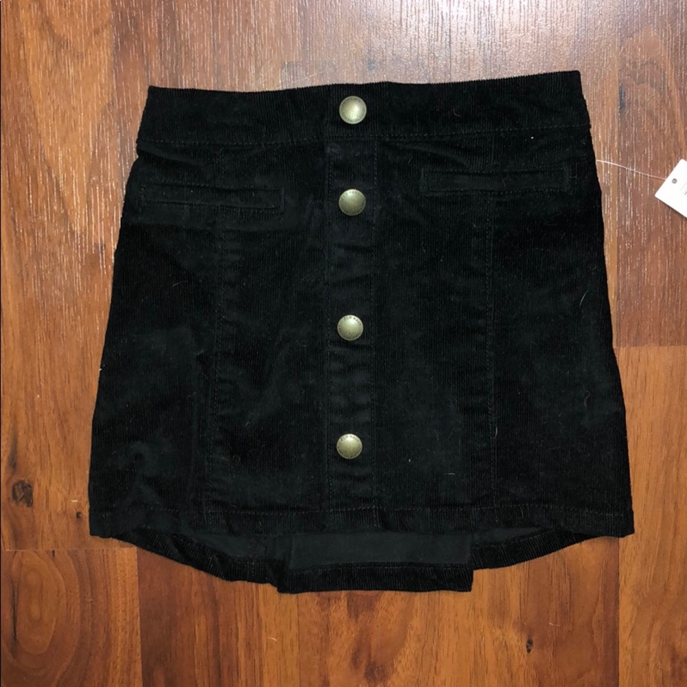 Black velvet skirt 💫 4T - Picture 1 of 2